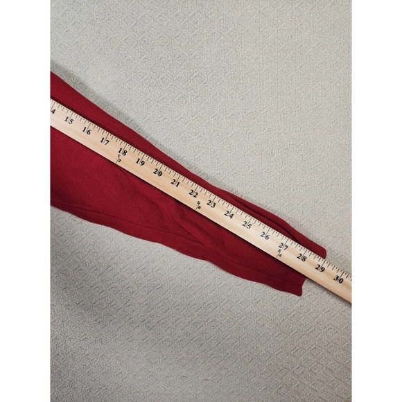 BKE Buckle Sweater Mens Small S Pullover Sweatshirt Crew Neck Red Cotton NWOT - Picture 7 of 12